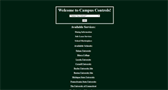 Desktop Screenshot of campuscontrols.com